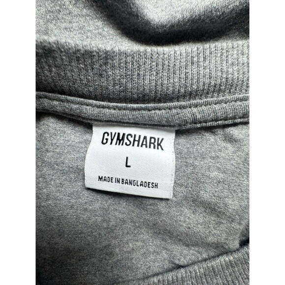 Gymshark Power T-Shirt Size LARGE Mens Gray - Picture 9 of 11